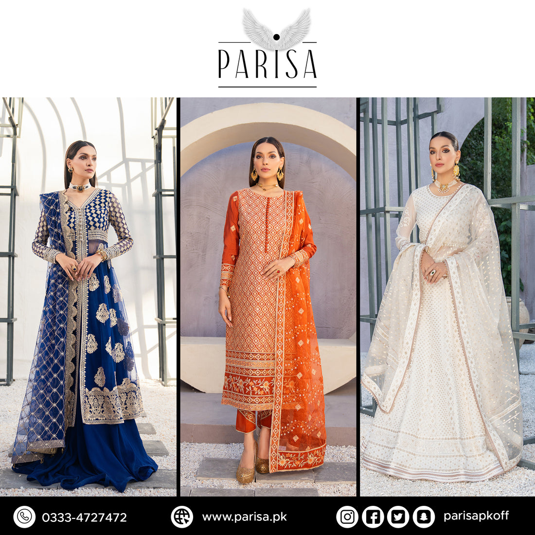 Find A Range Of Eid Clothes From Parisa Clothing Brand In Pakistan