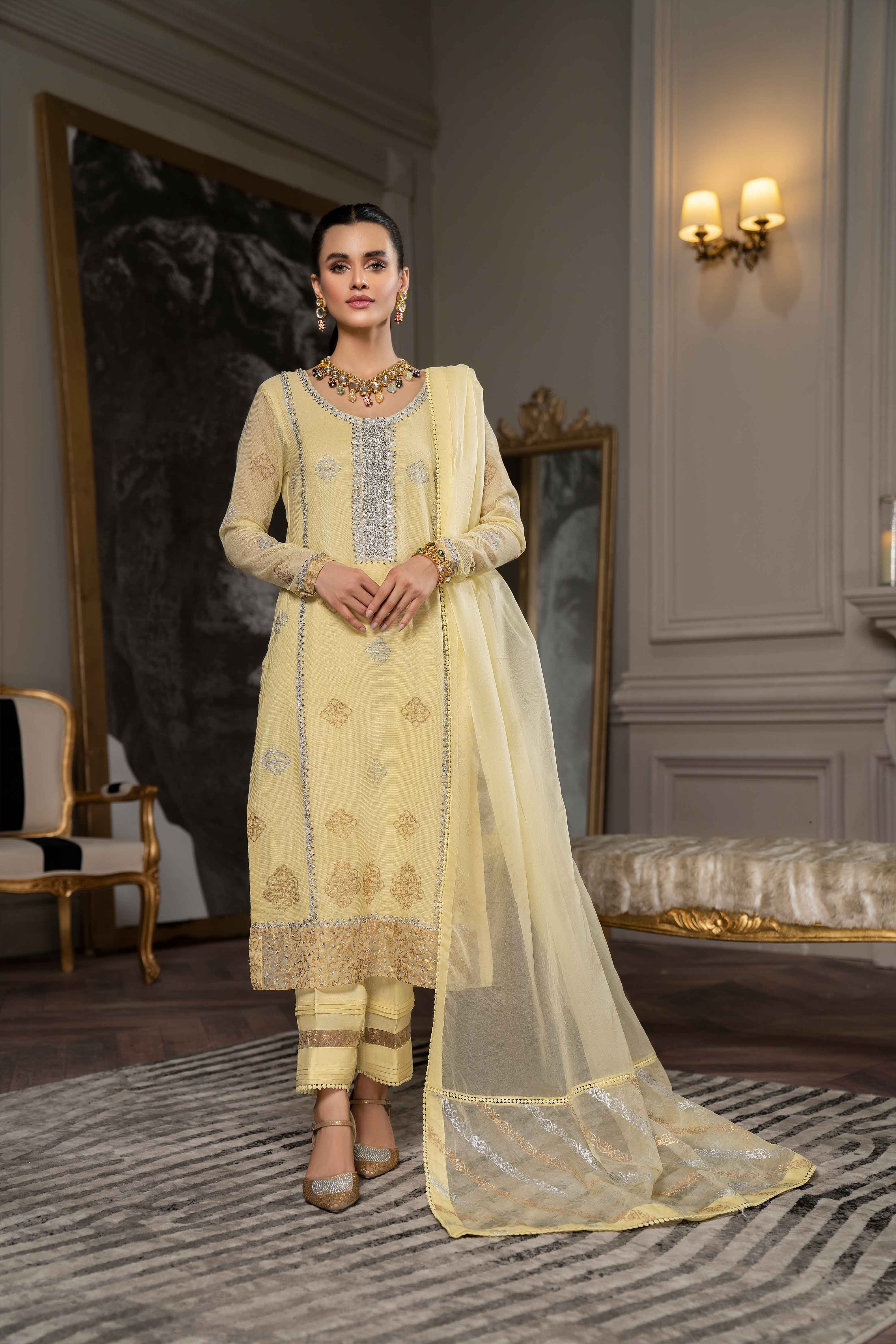 Tuscan Pakistani Suit Design Ladies Clothes Shop Parisa